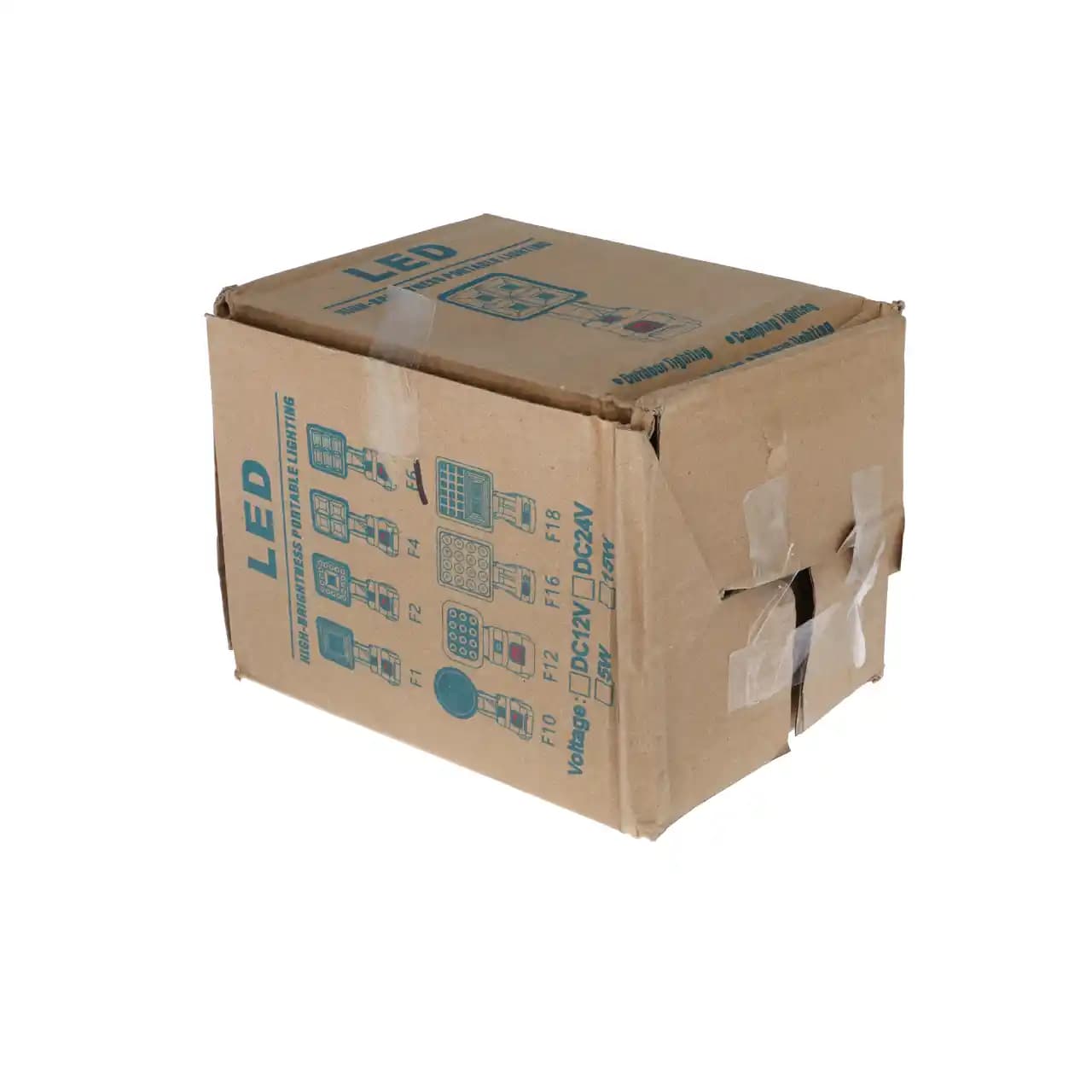 چراغ شارژی LED کمپینگ مدل F6 – مشکی (پک ضعیف) — تصویر ۶