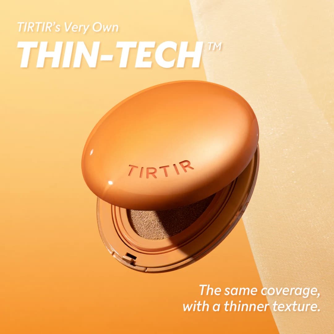 کوشن نارنجی فیلتر پوست تیر تیر TIR TIR Mask Fit AI Filter Cushion | ماندگاری بالا و پوشش قوی 17N — تصویر ۶