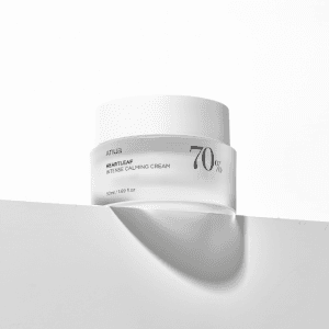 کرم مرطوب کننده آرامشبخش و ضدالتهاب آنوا هارتلیف ۷۰٪ Anua Heartleaf 70 Intense Calming Cream مناسب انواع پوست حجم 50 میلی لیتر — تصویر ۲