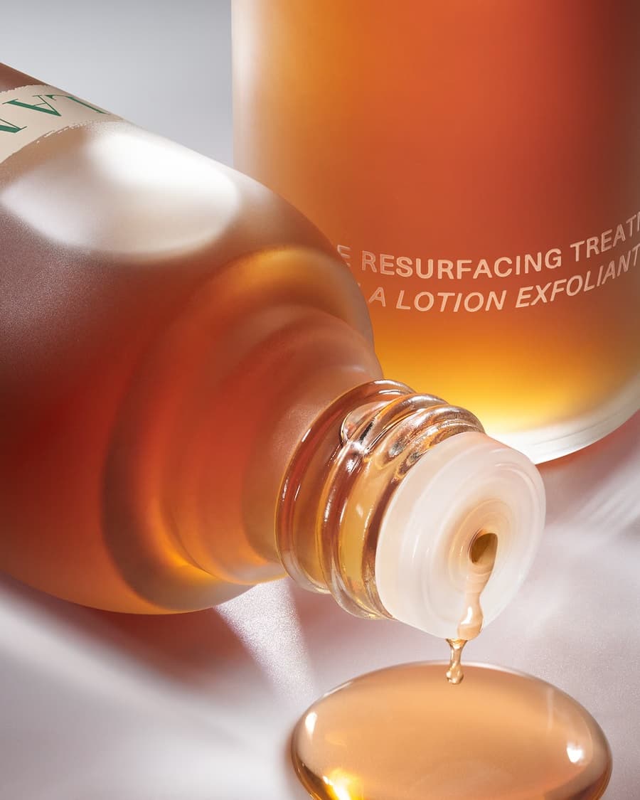 لوسیون لایهبردار و شفاف و یکدستکننده لامر پوست صورت La Mer The Resurfacing Treatment مناسب انواع پوست حجم 100 میلی لیتر — تصویر ۶
