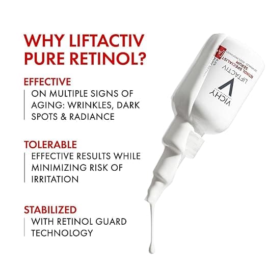 سرم رتینول ویشی لیفت کننده ضدچروک تخصصی Vichy Liftactiv Retinol Specialist Serumمناسب انواع پوست حجم 30 میلی لیتر — تصویر ۵