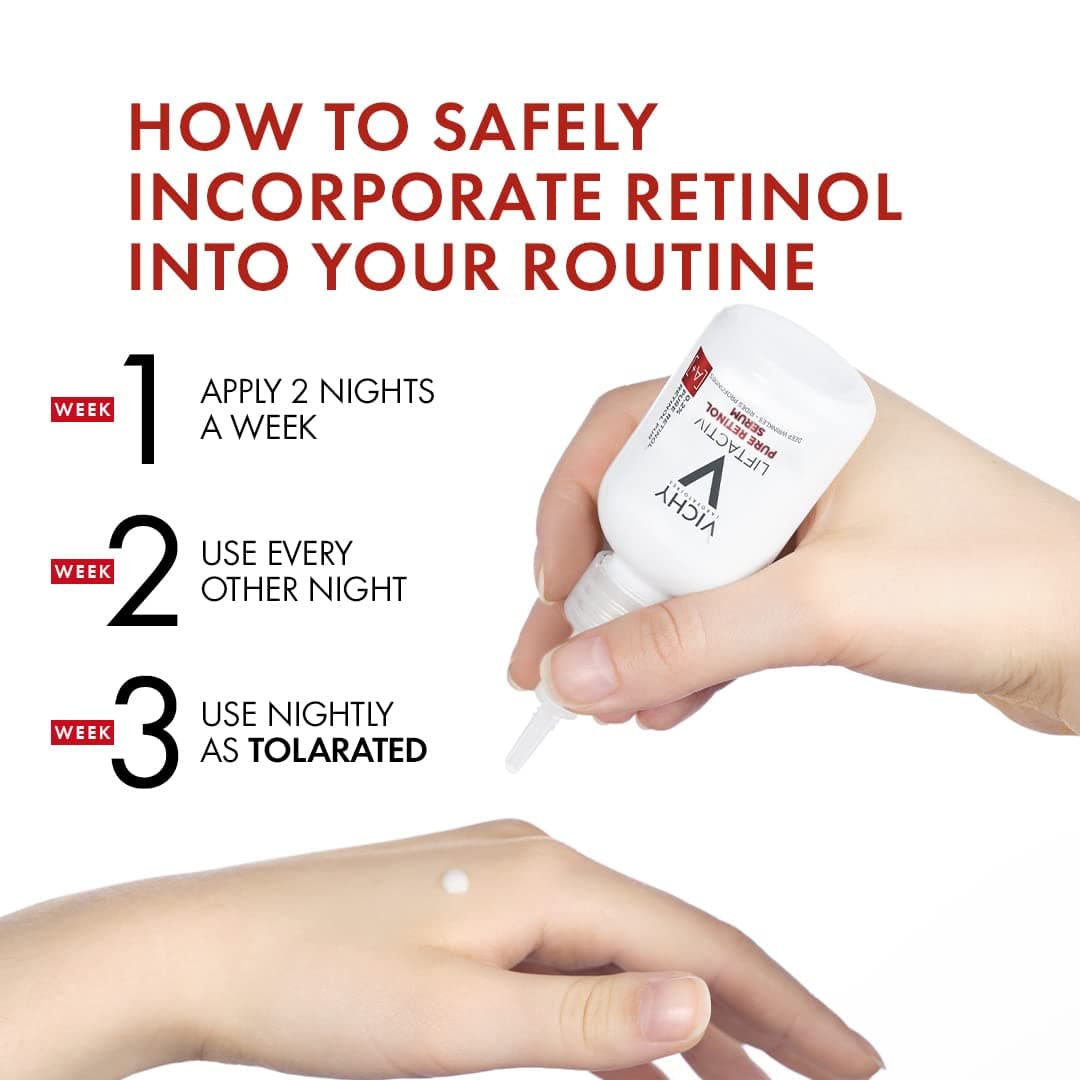 سرم رتینول ویشی لیفت کننده ضدچروک تخصصی Vichy Liftactiv Retinol Specialist Serumمناسب انواع پوست حجم 30 میلی لیتر — تصویر ۳