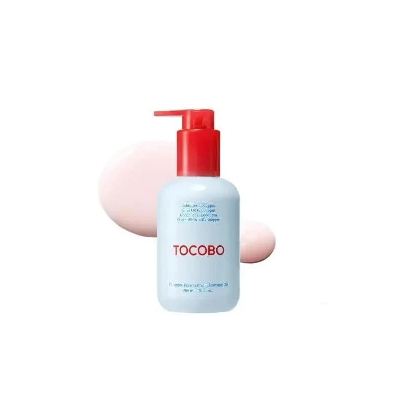 روغن پاک کننده آرایش و درمان منافذ توکوبو TOCOBO Calamine Pore Control Cleansing Oil حجم 200 میلی لیتر