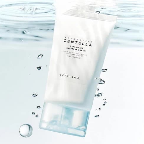 کرم مرطوب کننده مدل hyalu-cica سنتلاCentella Hyalu Cica Moisture Cream مناسب انواع پوست حجم 75 میلی لیتر — تصویر ۴
