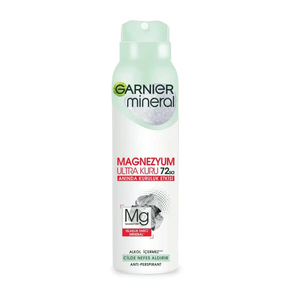 اسپری ضد تعریق مدل Magnezyum حجم 150 میل گارنیر – Garnier