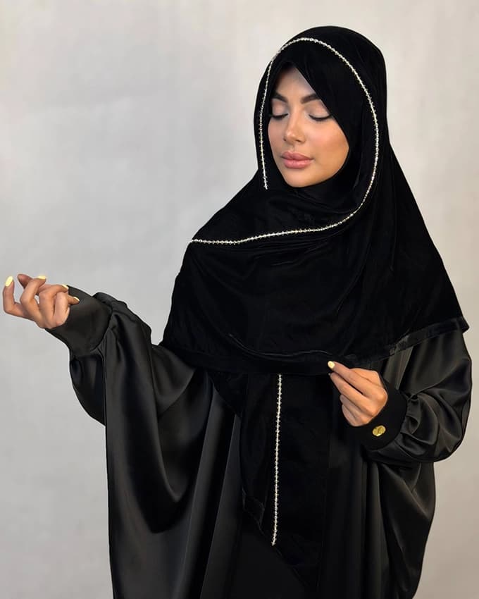 روسری مخمل ونوس ایتالیا مترو پل نقره ای