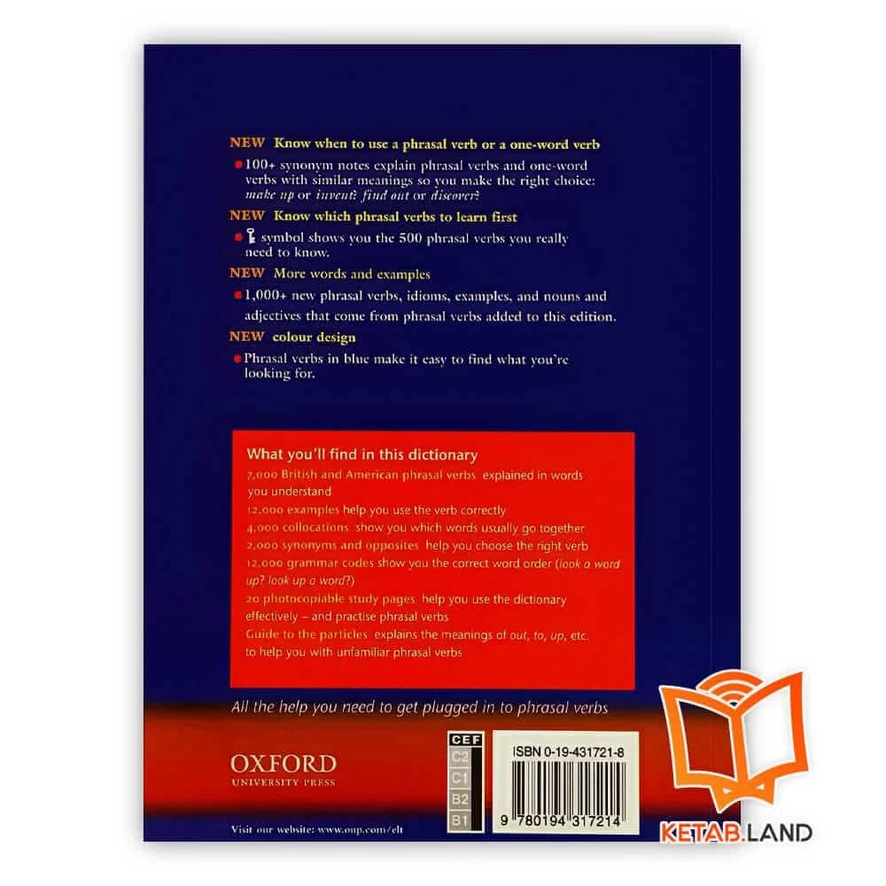 کتاب Oxford Phrasal Verbs Dictionary New Edition — تصویر ۲