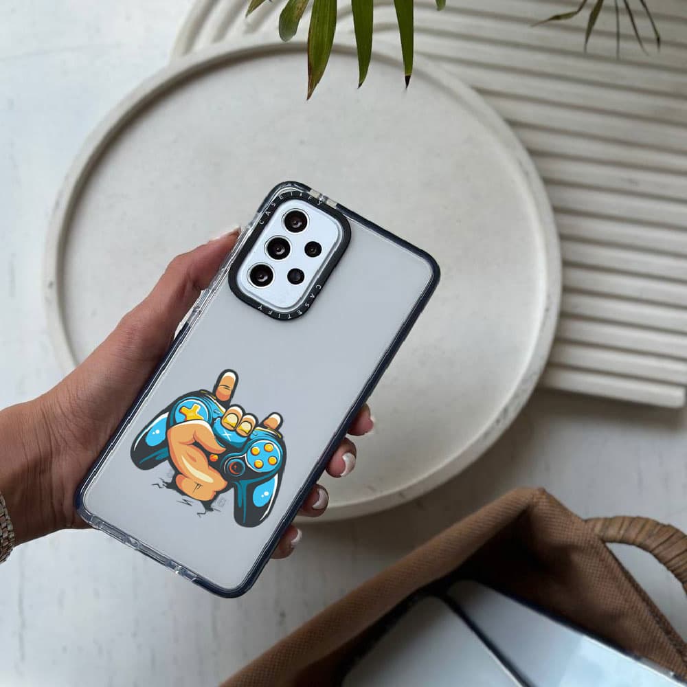 قاب شفاف چاپی سفارشی (کد 0156) مدل joystick مناسب برای گوشی موبایل شیائومی ردمی Xiaomi Redmi Note 8 / Note 8 Pro / Note 9 / Note 9S / Note 9 Pro / Note 10 Pro / Note 10 Pro Max / Note 11S / Note 11 4G