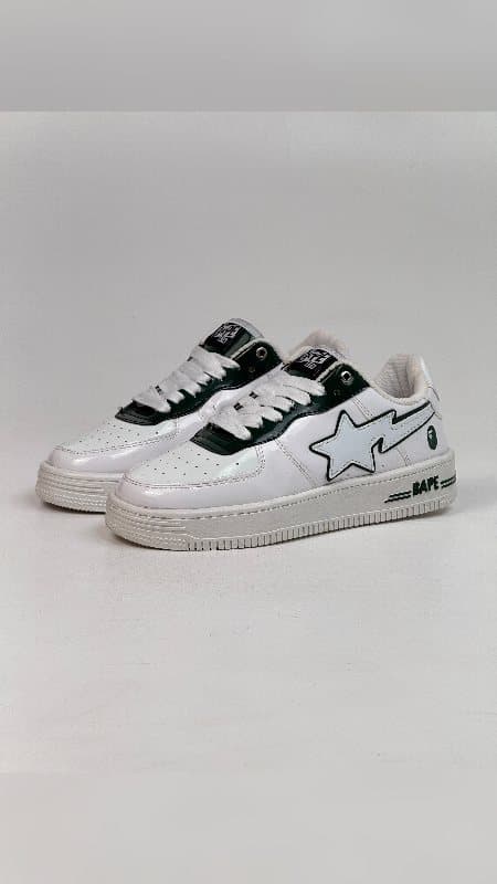 BAPE | بیپ سفید مشکی