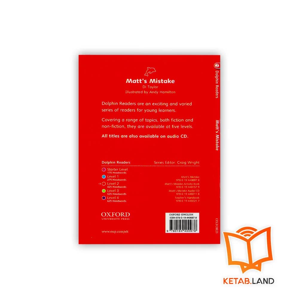 کتاب Matt’s Mistake Dolphin Readers 2 — تصویر ۲