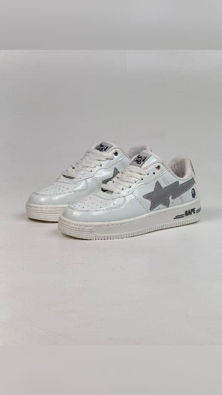 BAPE | بیپ سفید طوسی