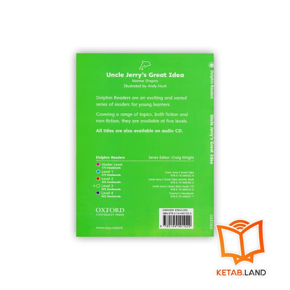 کتاب Uncle Jerry’s Great Idea Dolphin Readers 3 — تصویر ۲