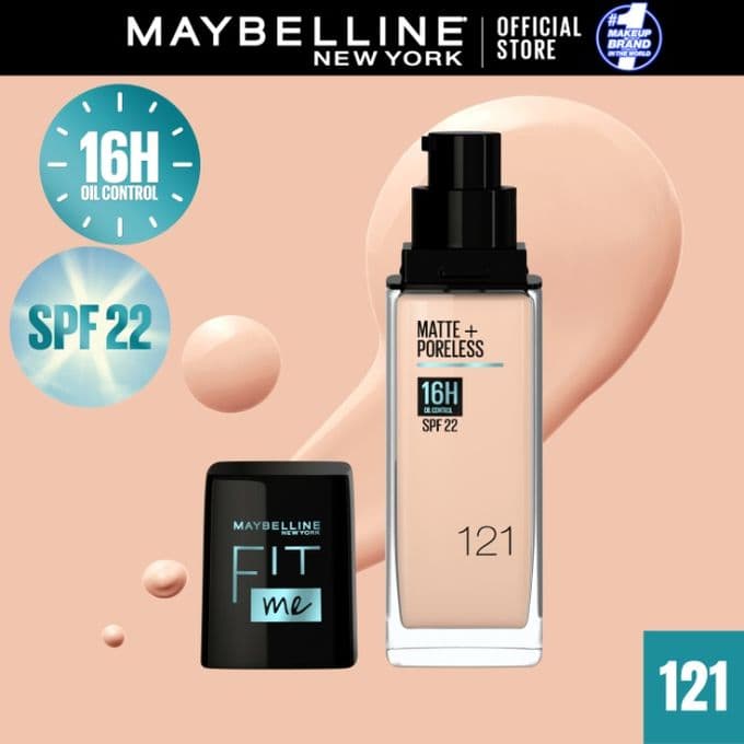 کرم پودر مات میبلین Fit Me — تصویر ۲