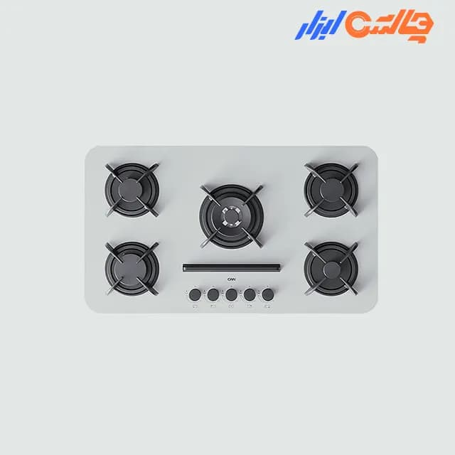 اجاق گاز پنج‌شعله قطعات ایتالیایی کن مدل PARDYC W