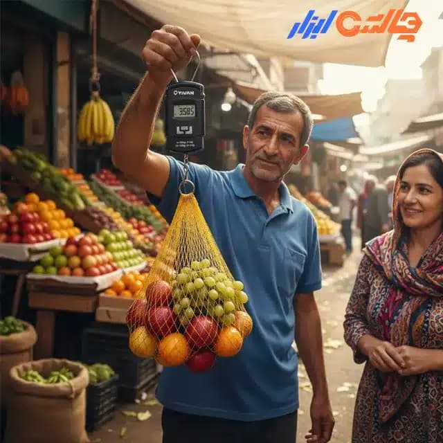 ترازوی آویز دیجیتال تیوان مدل PES50 — تصویر ۲