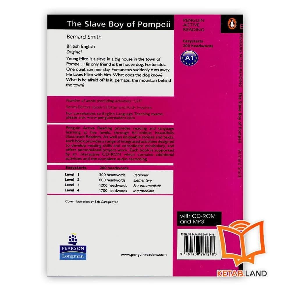کتاب The Slave Boy of Pompeii Penguin Easystarts — تصویر ۲