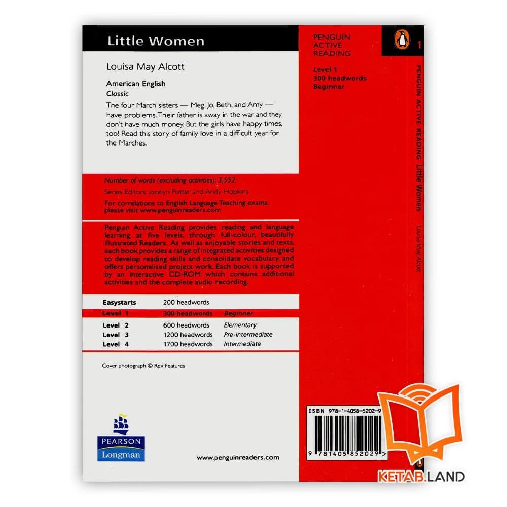 کتاب Little Women Penguin Level 1 — تصویر ۲