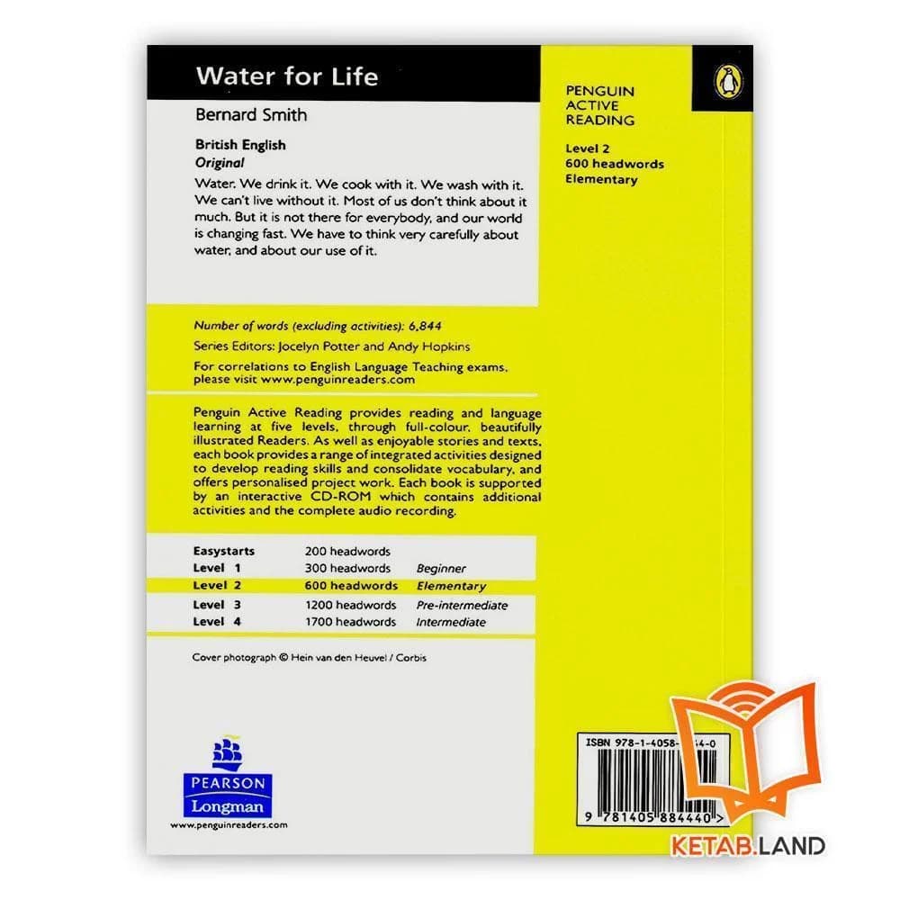 کتاب Water for Life Penguin Level 2 — تصویر ۲