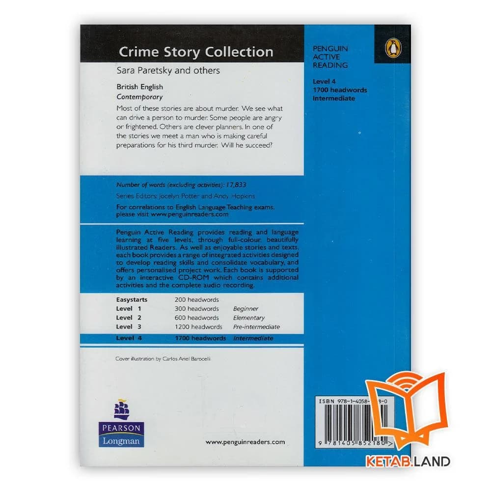 کتاب Crime Story Collection Penguin Level 4 — تصویر ۲