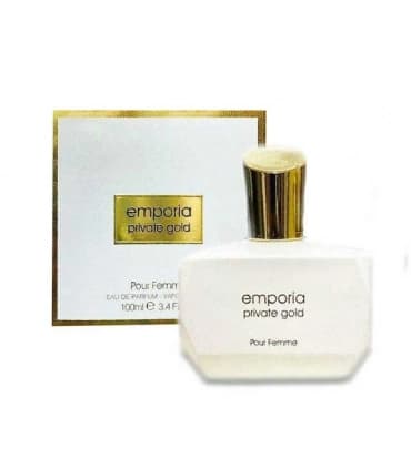 عطر زنانه Emporia Private Gold برند فراگرنس ورد Fragrance World — تصویر ۴