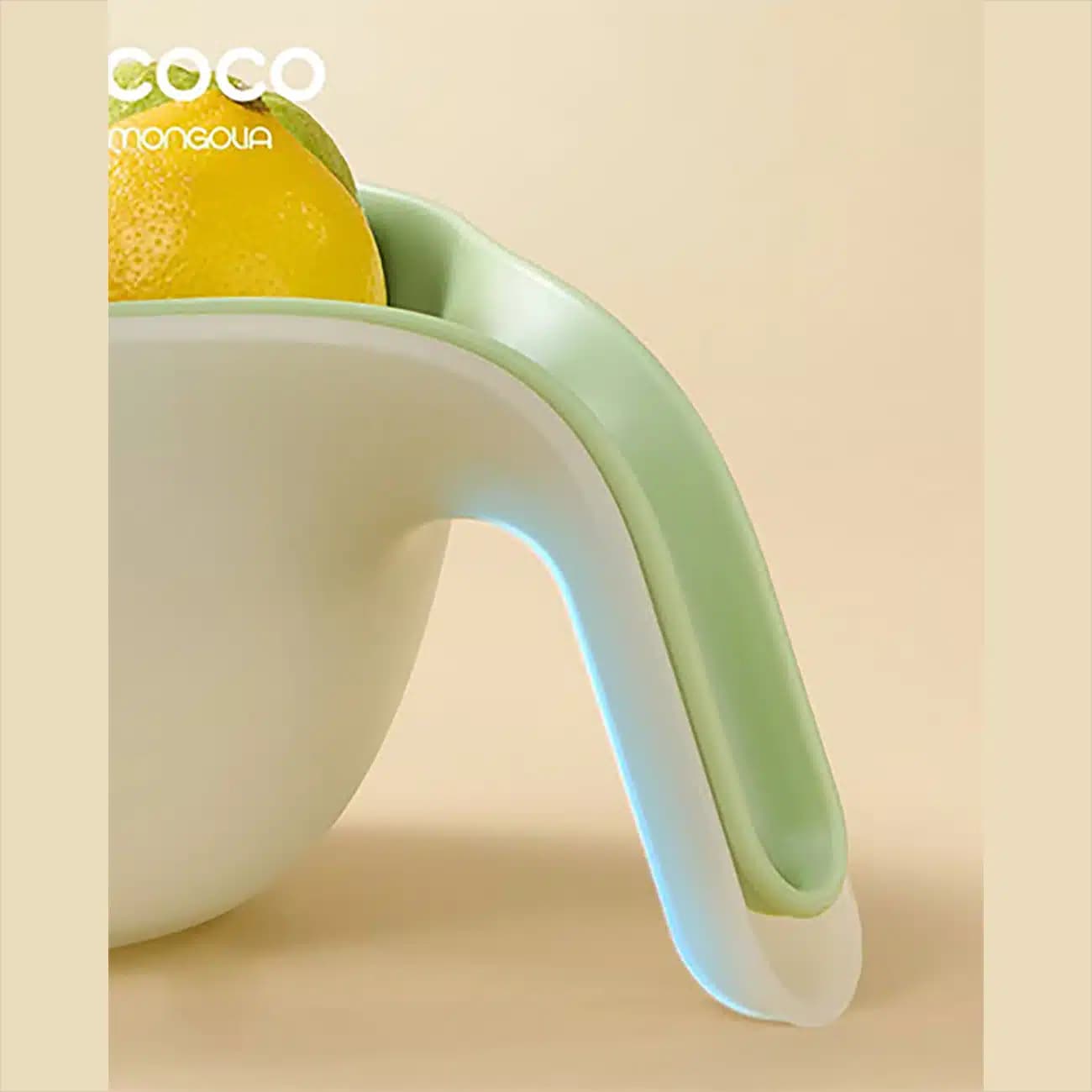 سبد آبکش و کاسه اکوکو ecoco مدل E24160 دو تیکه دسته دار — تصویر ۵