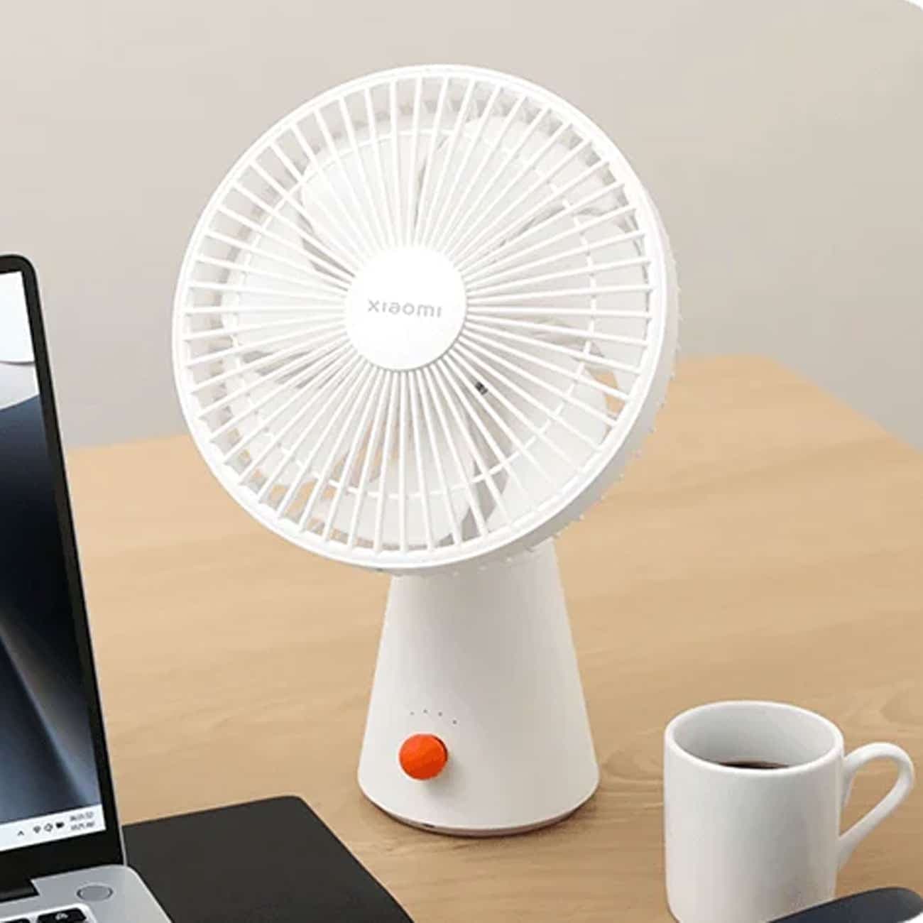 پنکه دستی و رومیزی شارژی قابل حمل شیائومی ZMYDFS01DM — تصویر ۳