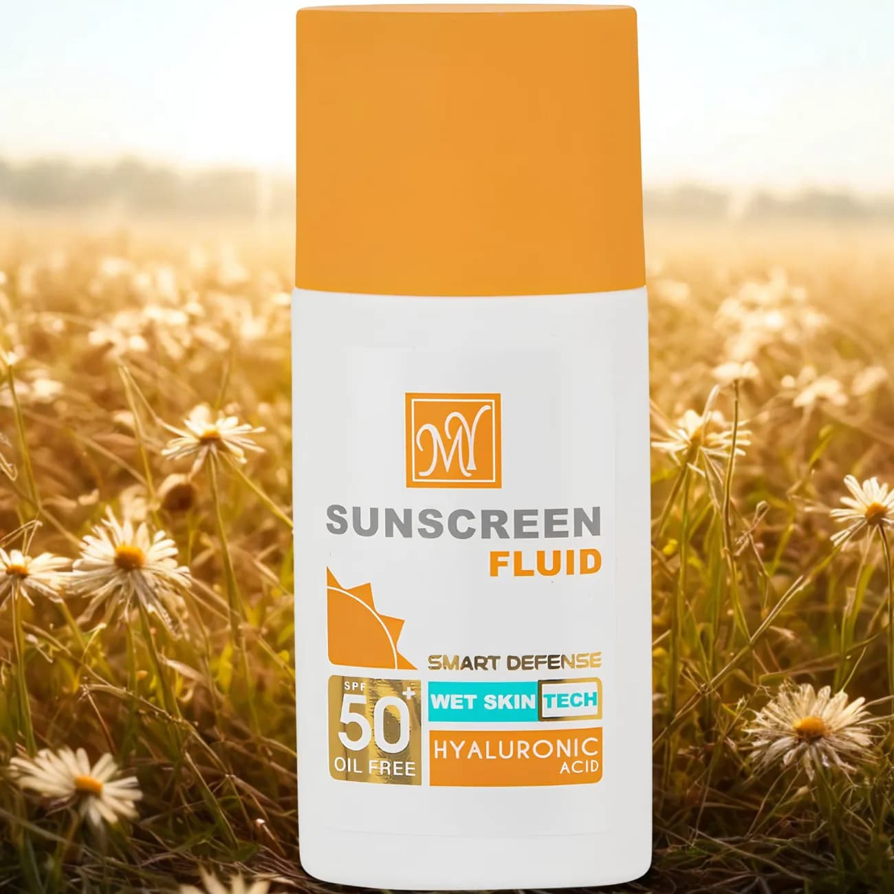 ضد آفتاب بی رنگ فلوئید مای مدل هیالورونیک اسید SPF50 حجم 50 میلی لیتر — تصویر ۲