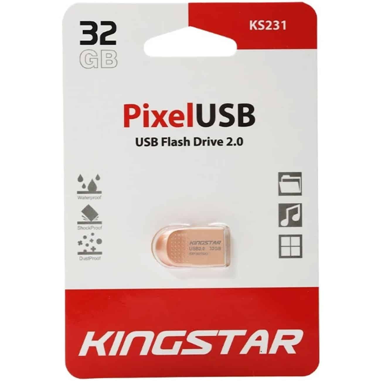 فلش مموری کینگ استار KingStar مدل KS231 ظرفیت 32 گیگابایت — تصویر ۵