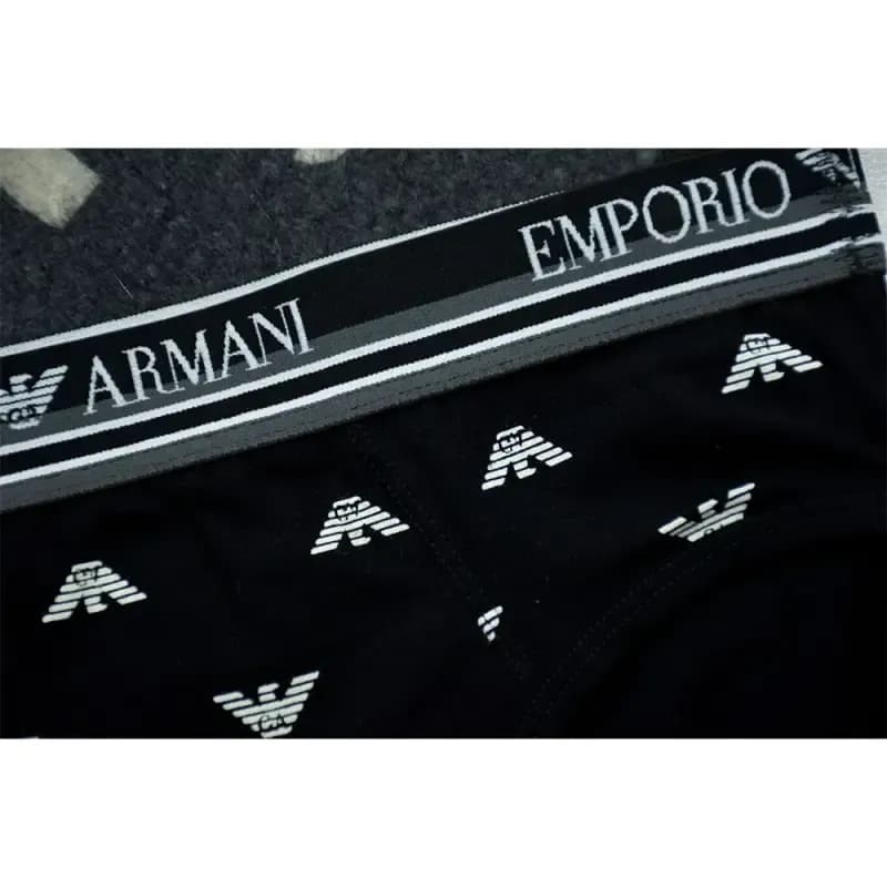 شورت اسلیپ مردانه ARMANI جنس پنبه طرح دار — تصویر ۲