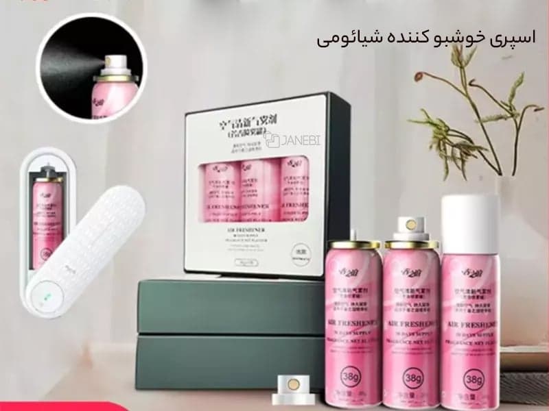 اسپری دستگاه خوشبو کننده درما شیائومی XIAOMI DEERMA DEM-HC666 (38g x 3pcs) — تصویر ۲