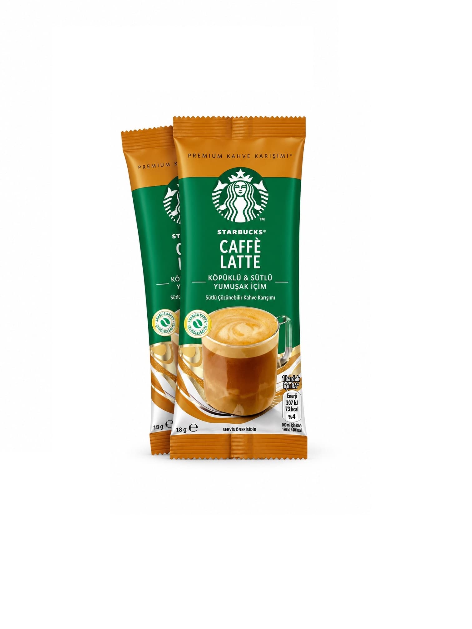 استارباکس Café Latte – لاته شیری با بافت نرم و کفدار | 23 گرم