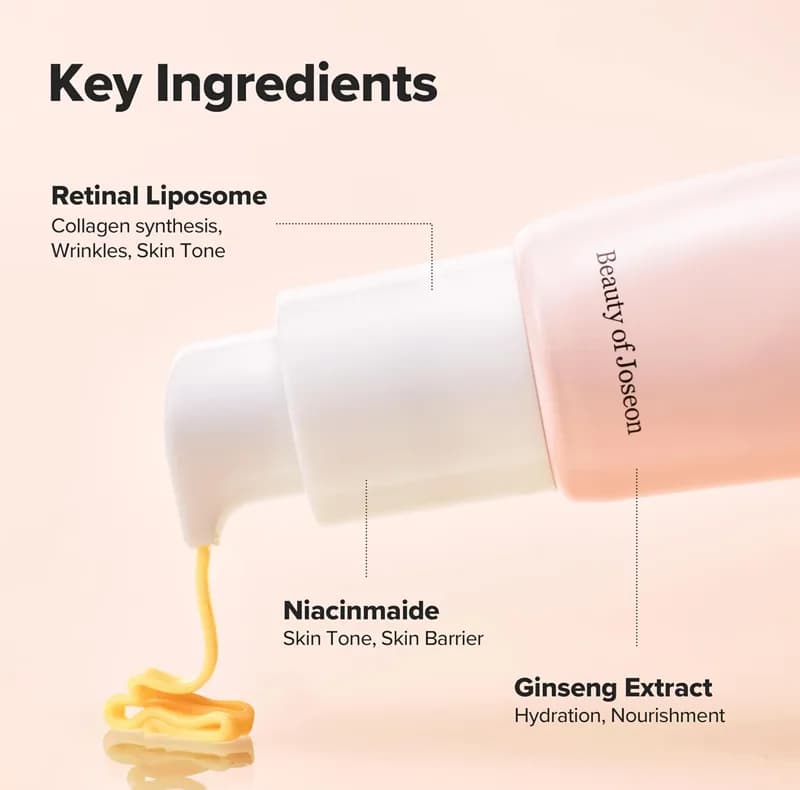 سرم شب دور چشم بیوتی آف جوسان مدل Revive Ginseng + Retinal حجم ۳۰ میلی‌لیتر — تصویر ۳