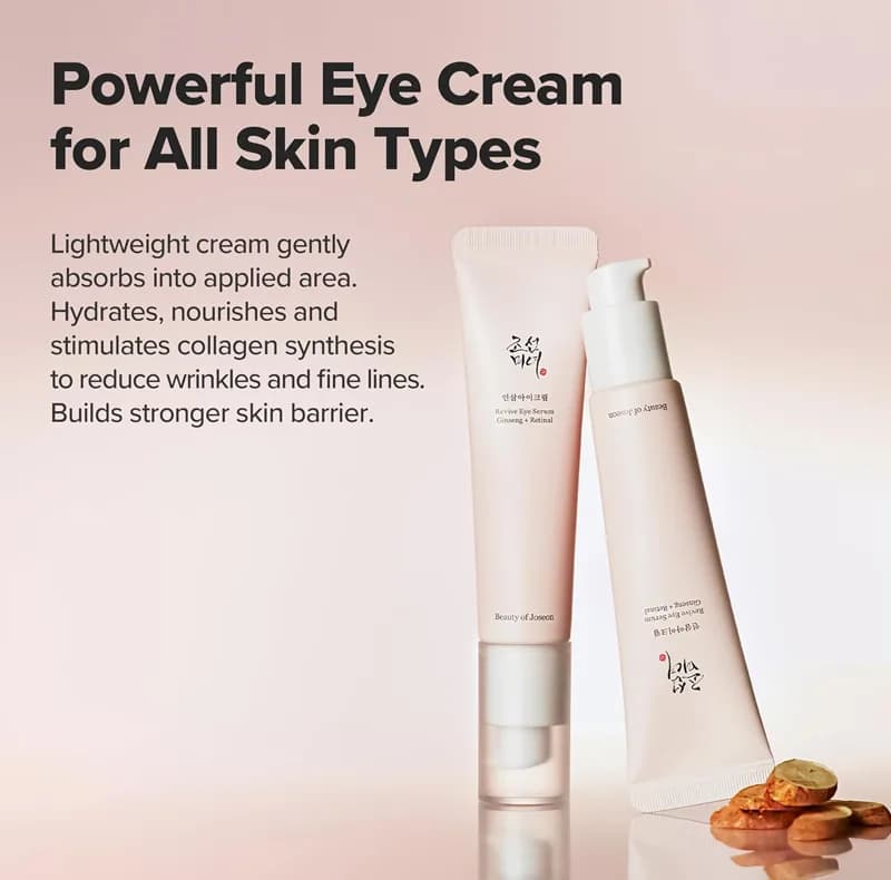 سرم شب دور چشم بیوتی آف جوسان مدل Revive Ginseng + Retinal حجم ۳۰ میلی‌لیتر — تصویر ۶