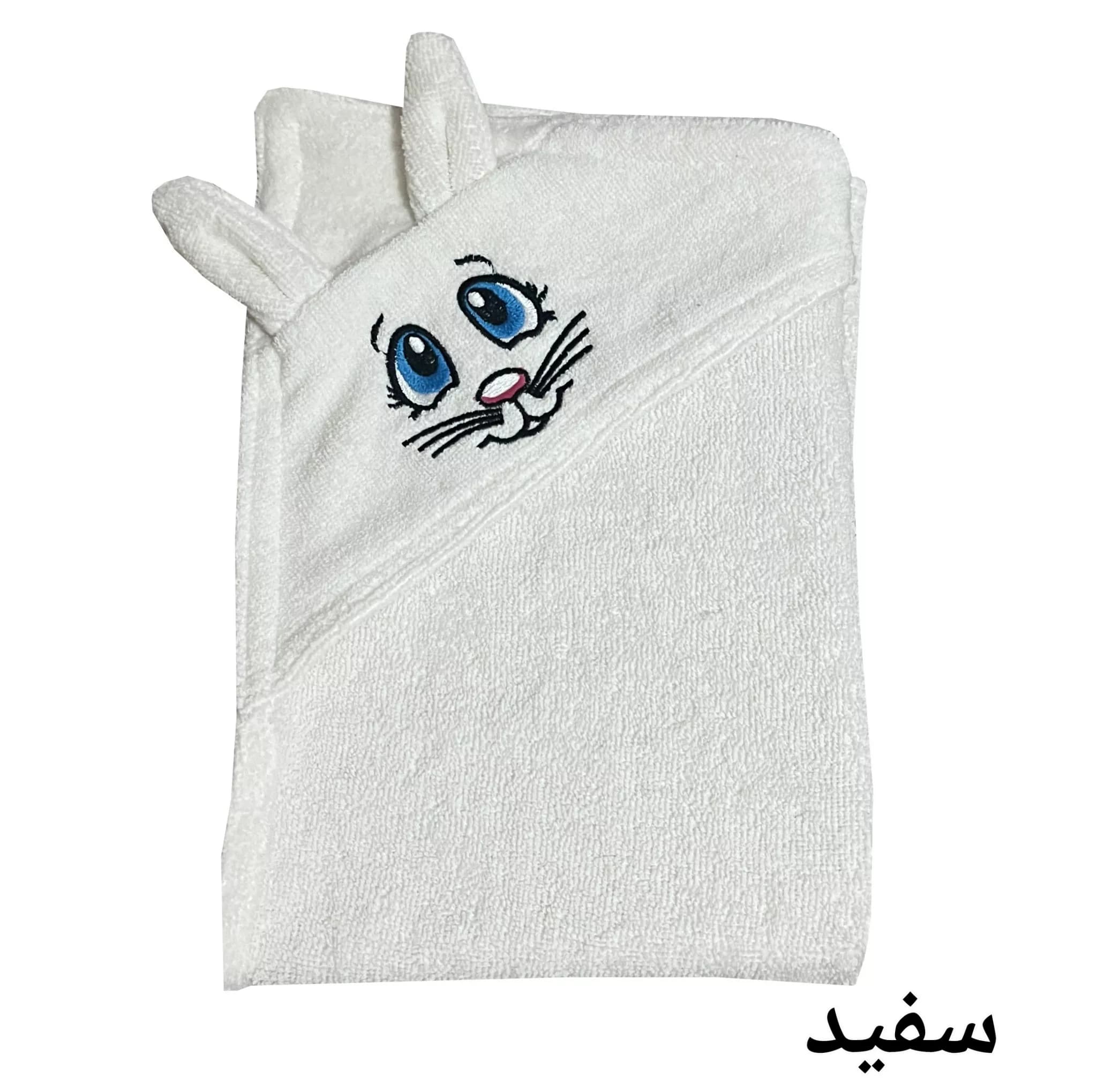 حوله کودک و نوزاد طرح خرگوش سایز 100×100 سانتی متر — تصویر ۴