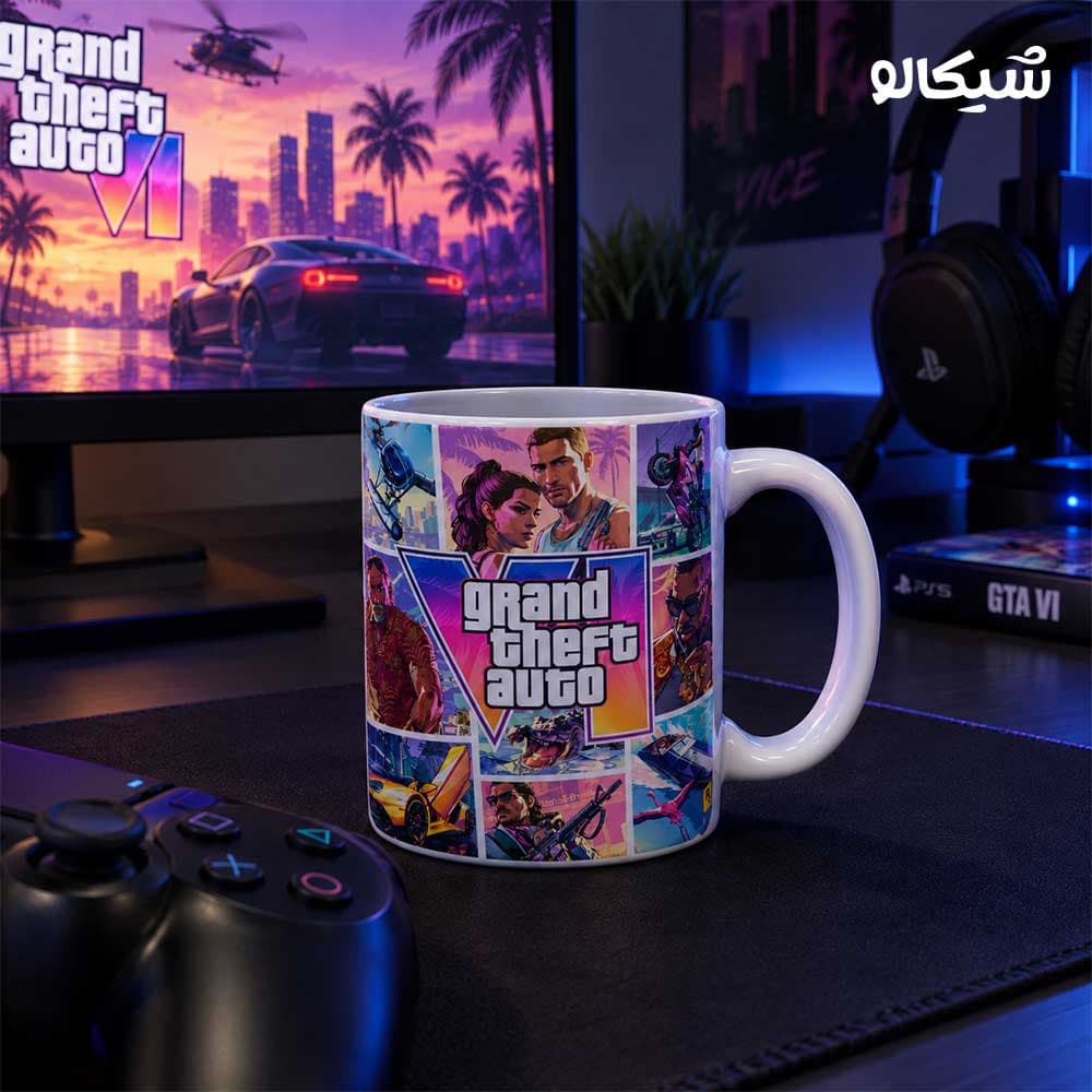 ماگ پوستر GTA VI ( پوستر جی تی آی 6 ) — تصویر ۲