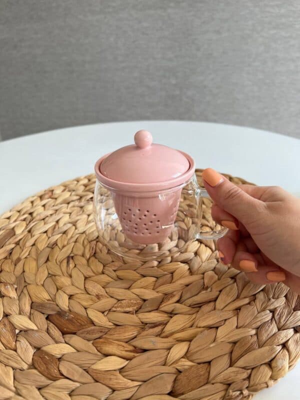 فنجان دمنوش پیرکس صافی چینی — تصویر ۷