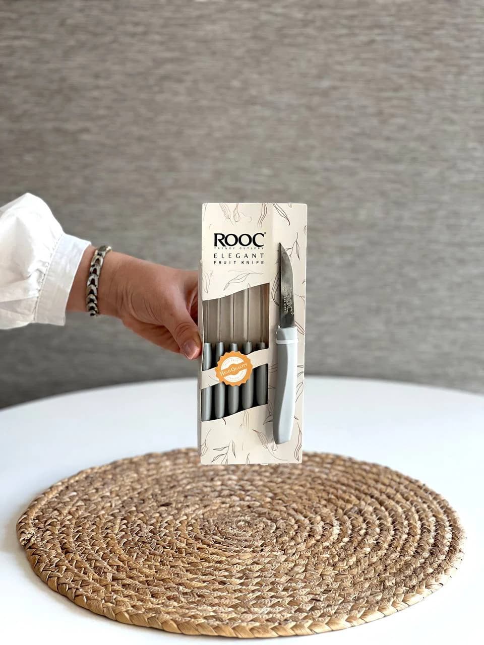 کارد میوه خوری 6 تایی ROOC مدل الگانت — تصویر ۵