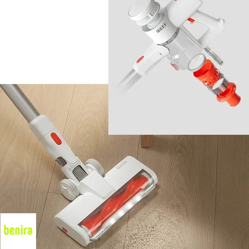 جارو شارژی عصایی شیائومی مدل G20 Lite با مکش 18000 پاسکال، باتری 2200 میلی‌آمپرساعت و فیلتراسیون 5 مرحله‌ای — تصویر ۹
