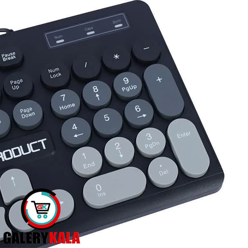 کیبورد ایکس پی پروداکت مدل XP-7200 با سیم — تصویر ۲