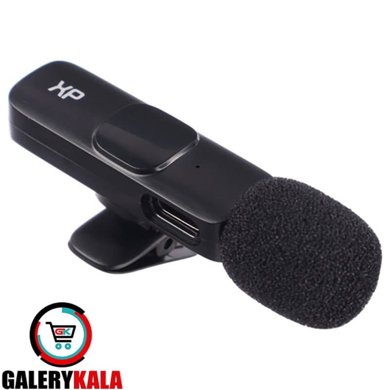 میکروفون یقه ای بی سیم تایپ سی XP مدل XP-Z9N — تصویر ۲