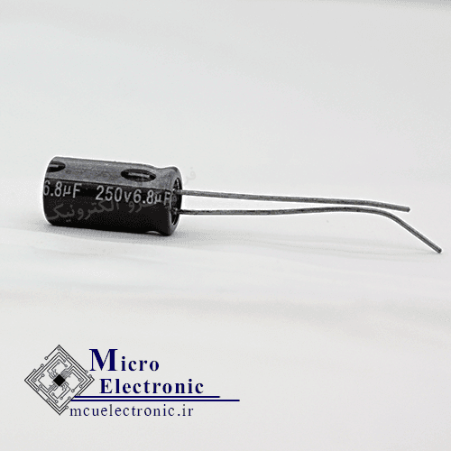 خازن الکترولیت 6.8uF 250v