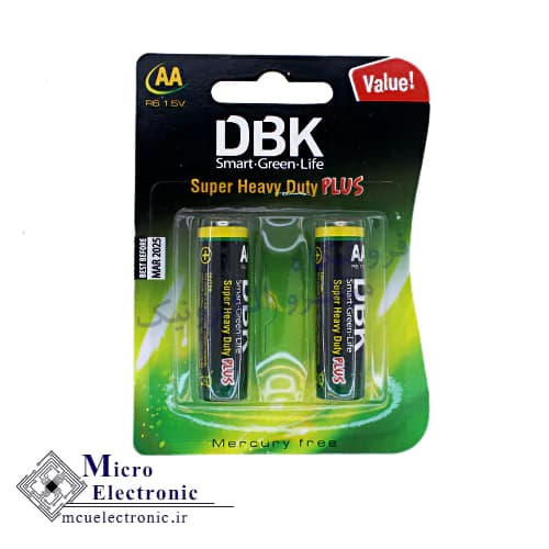 باتری قلمی R06 جفتی DBK