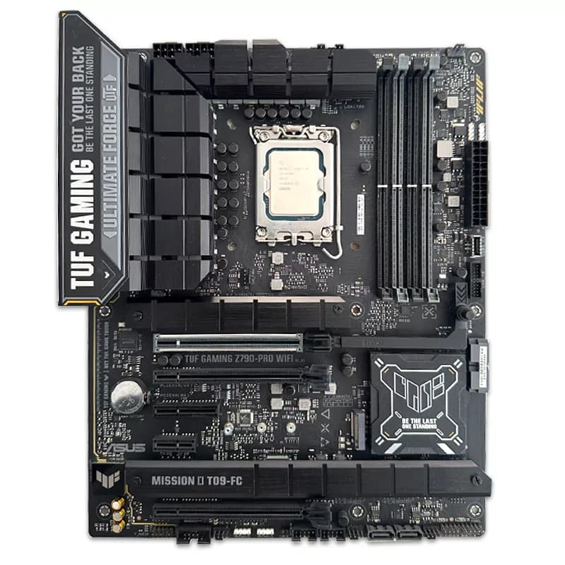 باندل مادربرد ASUS Tuf Gaming Z790 PRO WIFI DDR5 + i9 12900K استوک در حد نو