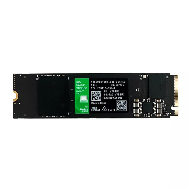 حافظه Western Green SSD SN3000 1TB M.2 99 استوک — تصویر ۲