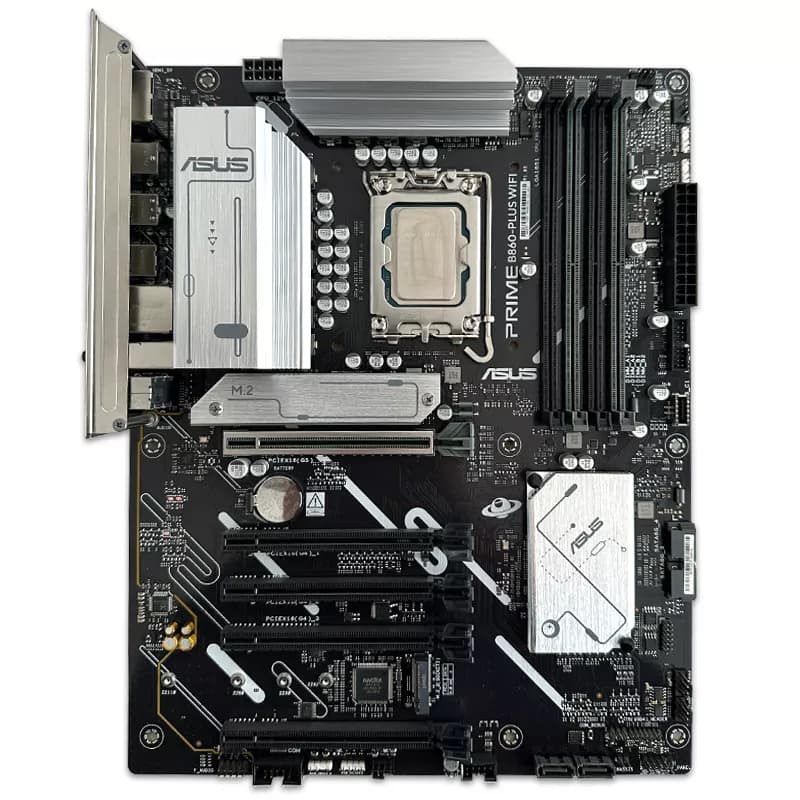 باندل مادربرد Asus Prime B860 Plus wifi + Ultra 5 245K استوک در حد نو گارانتی تا 1407/09 — تصویر ۲