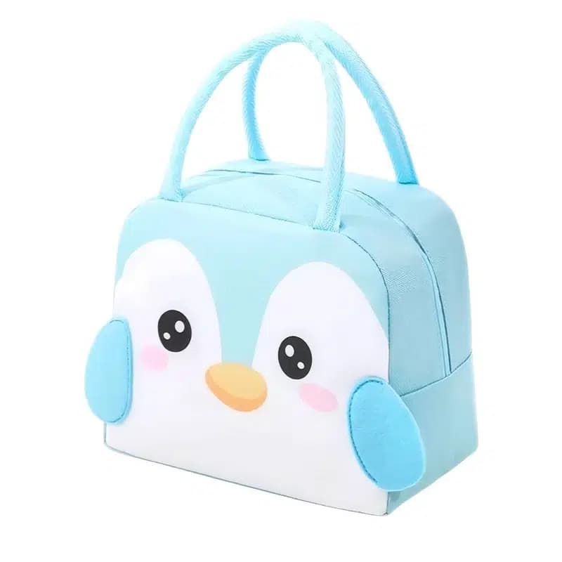 کیف غذا طرح پنگوئن برجسته کد xf868