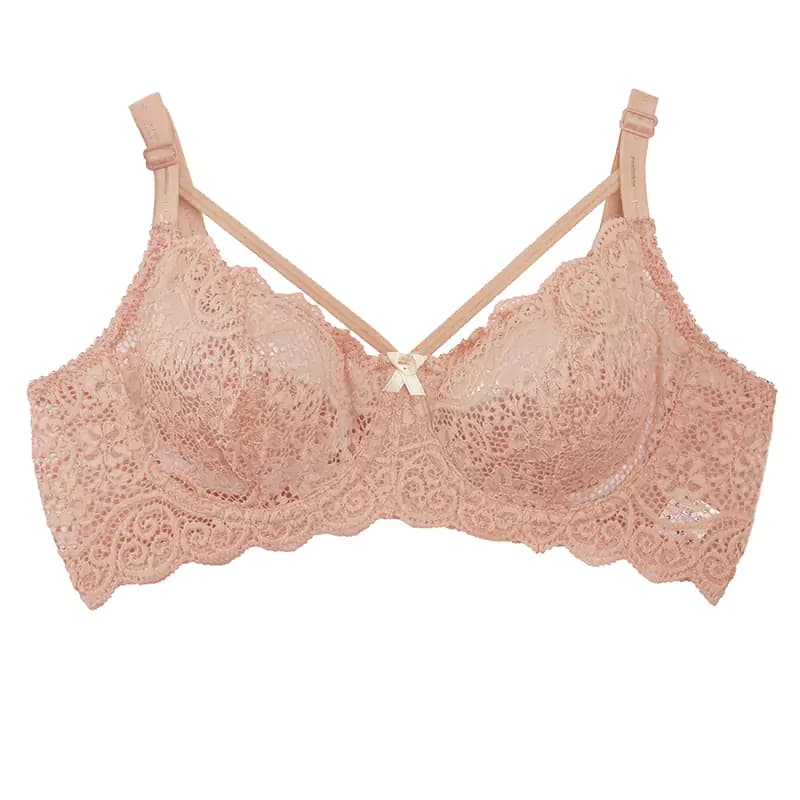 سوتین دانتل هارنس دار طرح NBB برند شارمین — تصویر ۴