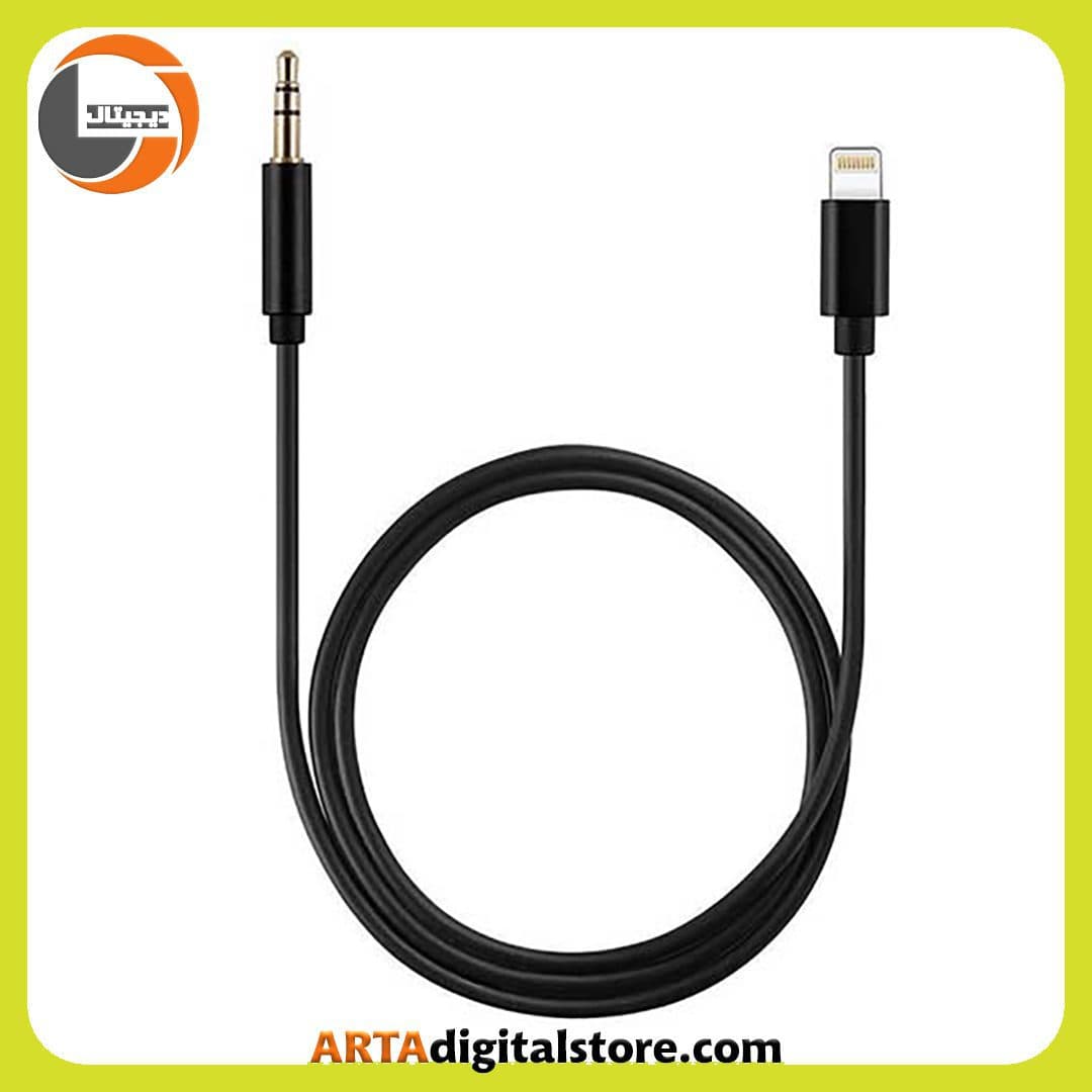 کابل تبدیل Lightning to AUX Jack 3.5 Black — تصویر ۴