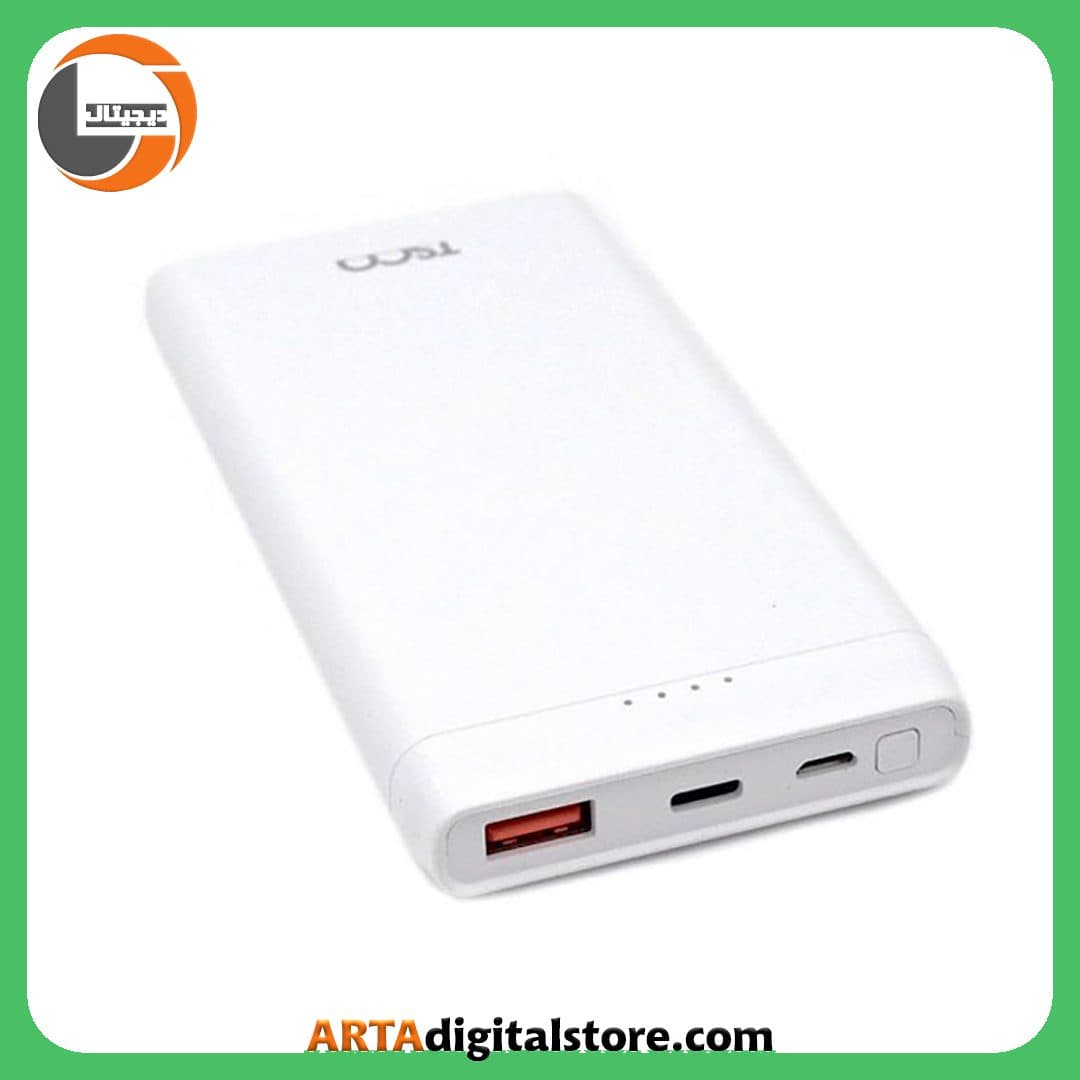 پاور بانک تسکو TSCO 10000mAh TP816 White — تصویر ۴