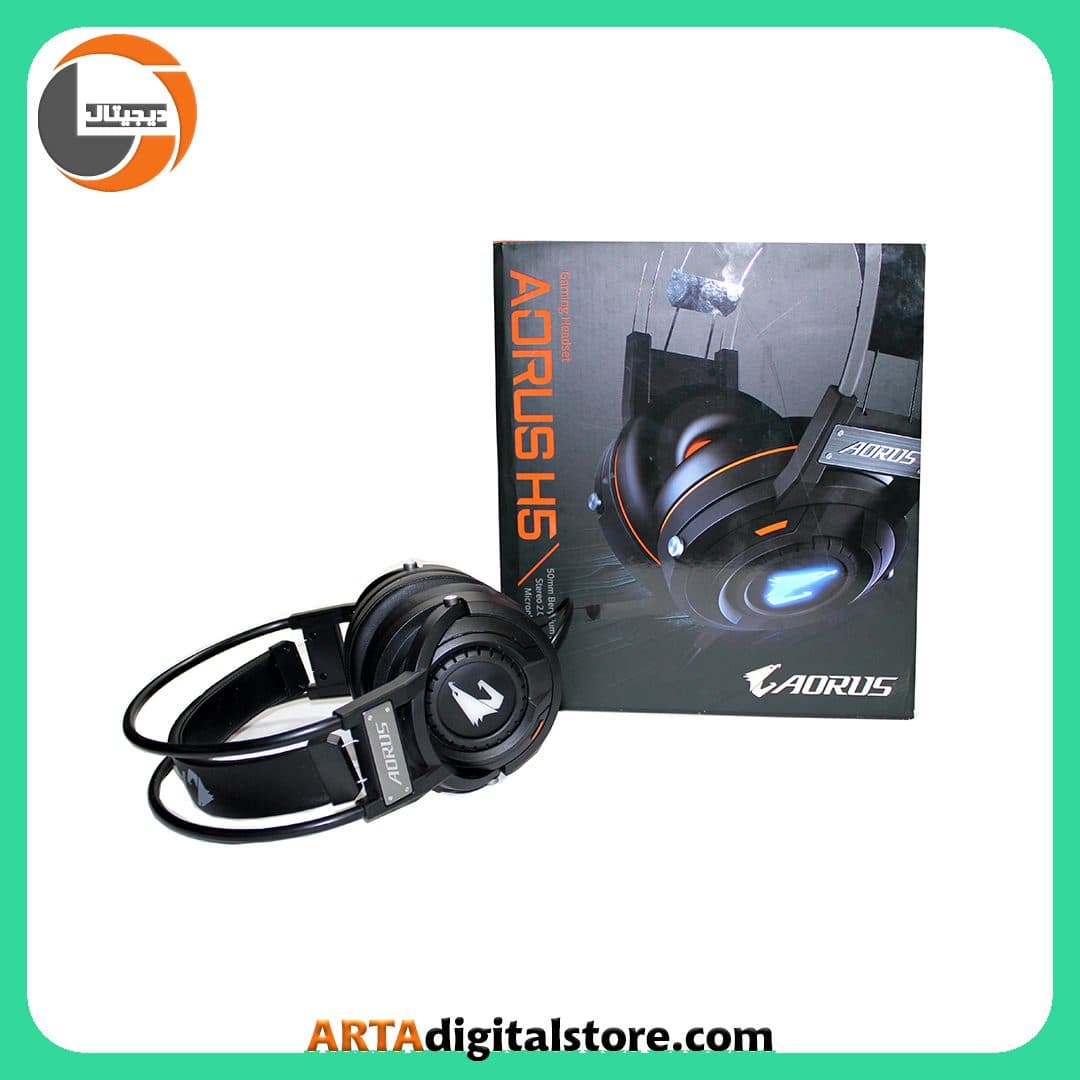 هدست گیمینگ Aorus Gaming GP-AORUS-H5 Balck — تصویر ۲